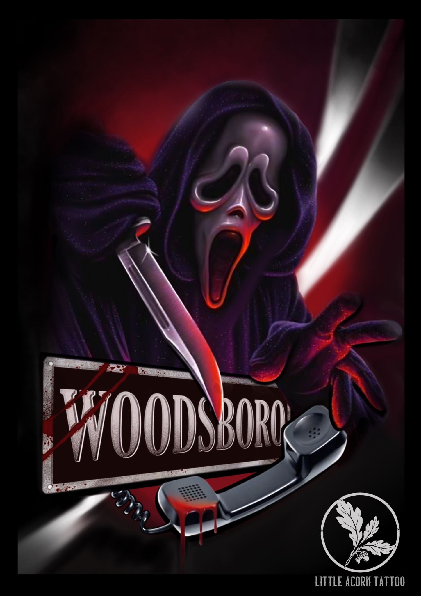 Ghost Face - Horror Print